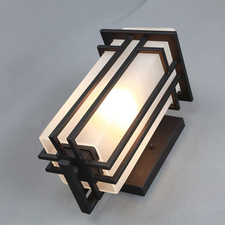 Linden Retro Iron Outdoor Wall Light