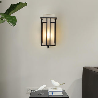 Linden Retro Iron Outdoor Wall Light