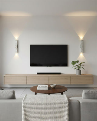 Vexor Minimalist Terrazzo Wall Lamp