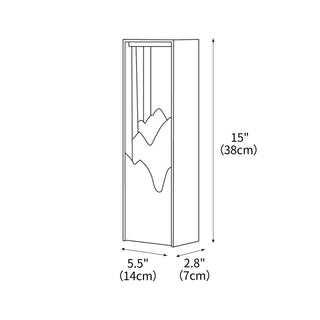 Linkmoon Sculptural Steel Solar Path Light