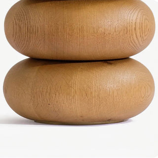 Beckett Stacked Wood Table Lamp
