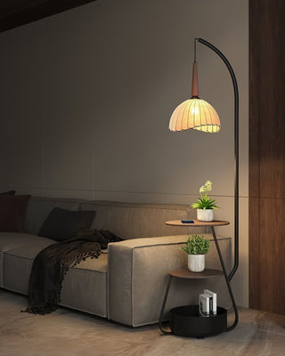 Silva Elegant Wood Floor Lamp