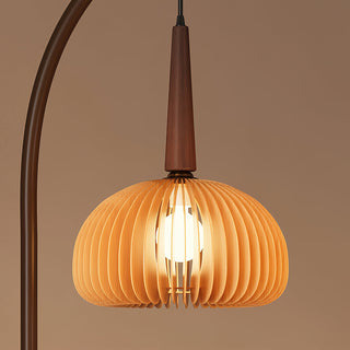 Silva Elegant Wood Floor Lamp