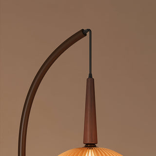 Silva Elegant Wood Floor Lamp