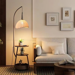 Silva Elegant Wood Floor Lamp