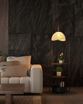 Silva Elegant Wood Floor Lamp