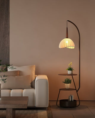 Silva Elegant Wood Floor Lamp
