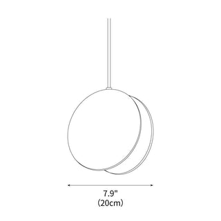 Little Flying Butterfly Minimalist Travertine Pendant Light