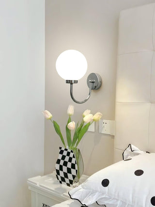 Loa Contemporary Glass Wall Light