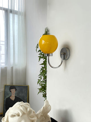Loa Contemporary Glass Wall Light