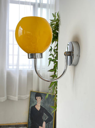 Loa Contemporary Glass Wall Light