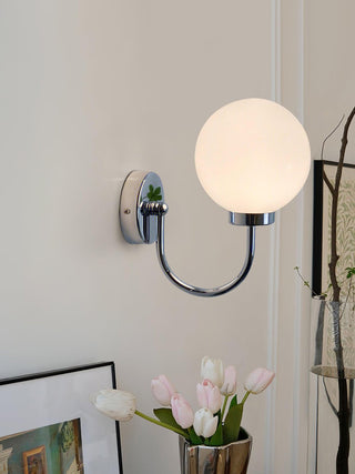 Loa Contemporary Glass Wall Light