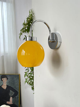 Loa Contemporary Glass Wall Light