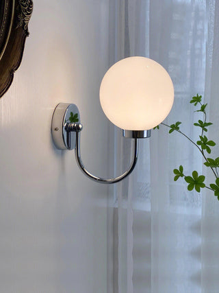 Loa Contemporary Glass Wall Light