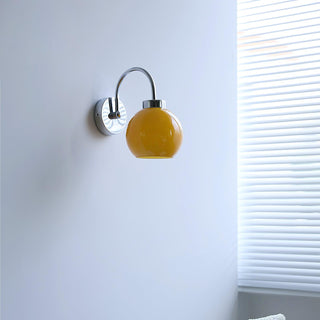 Loa Contemporary Glass Wall Light