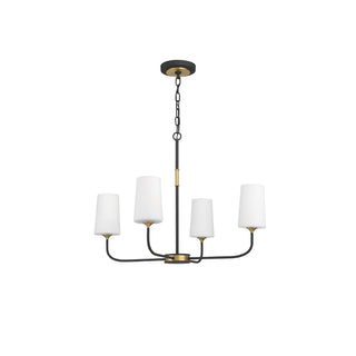 Linea Modern Brass Chandelier