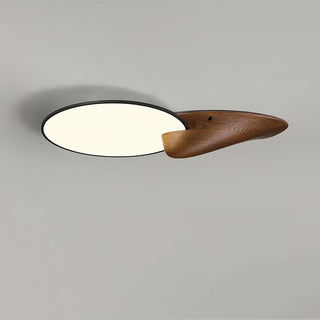 Peak Minimalist Wood Ceiling Light
