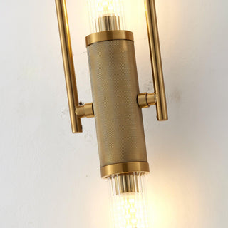Long Arc Mid-Century Modern Glass Wall Light