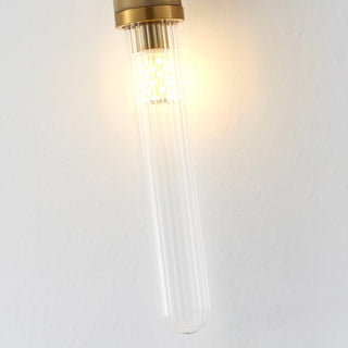Long Arc Mid-Century Modern Glass Wall Light