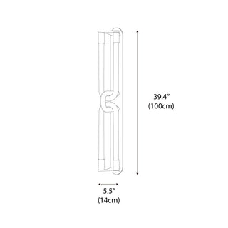 Helix Modern Acrylic Wall Lamp