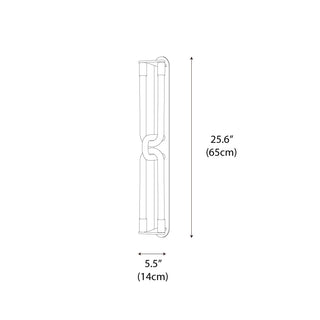 Helix Modern Acrylic Wall Lamp