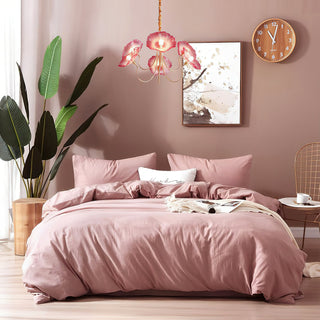 Lotus Leaf Floral Glass Chandelier