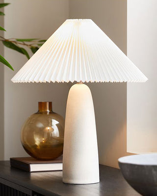 Louis Bohemian Ceramic Fabric Table Lamp