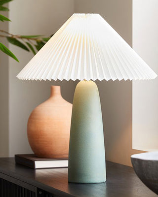 Louis Bohemian Ceramic Fabric Table Lamp