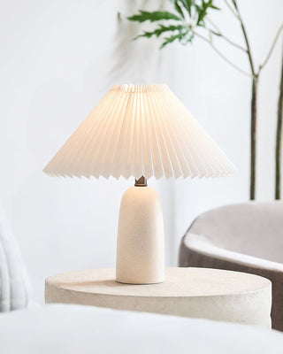 Louis Bohemian Ceramic Fabric Table Lamp