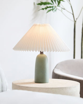 Louis Bohemian Ceramic Fabric Table Lamp