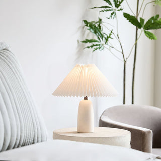 Louis Bohemian Ceramic Fabric Table Lamp