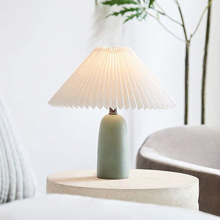 Louis Bohemian Ceramic Fabric Table Lamp