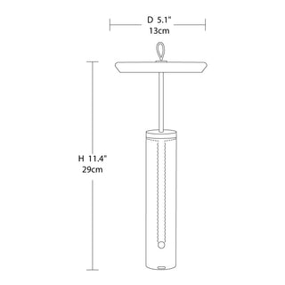 Luca Modern Aluminum Portable Table Lamp