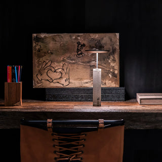 Luca Modern Aluminum Portable Table Lamp