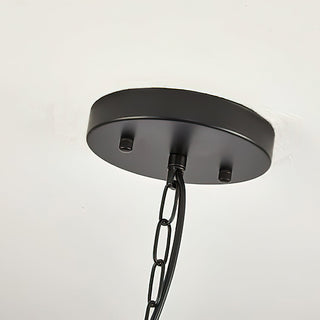 Lucerito Mid-Century Modern Iron Chandelier
