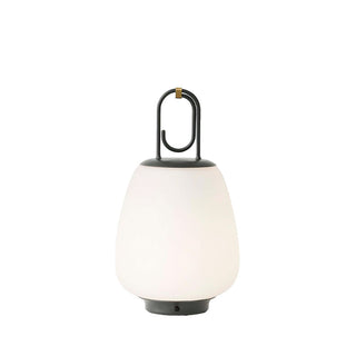 Lucia Minimalist Glass Lantern Table Light