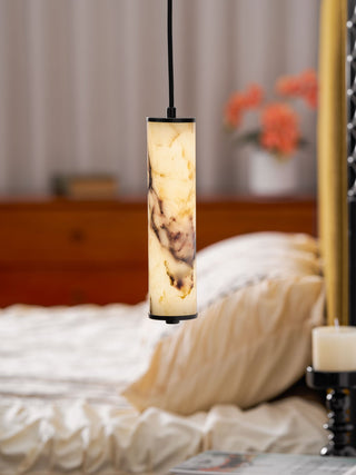 Lumenaria Marble Vein Linear Pendant Light