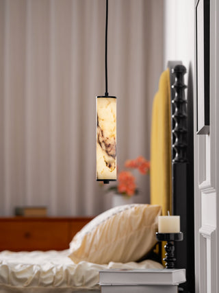 Lumenaria Marble Vein Linear Pendant Light
