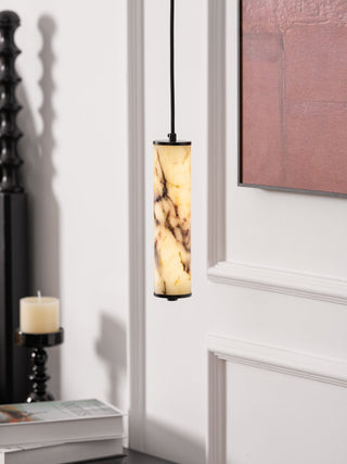 Lumenaria Marble Vein Linear Pendant Light