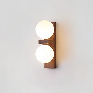 Soren Linear Double-Globe Wall Sconce