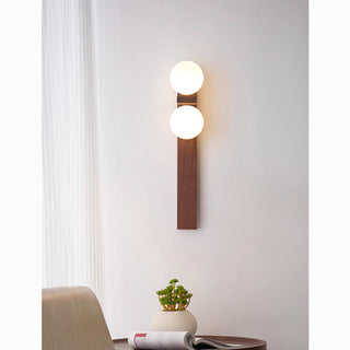 Soren Linear Double-Globe Wall Sconce