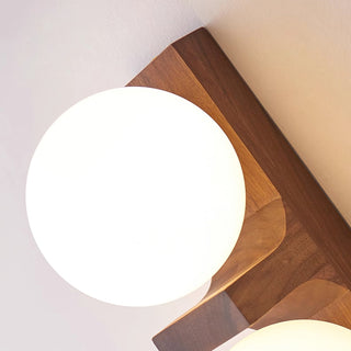 Soren Linear Double-Globe Wall Sconce