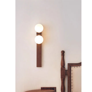 Soren Linear Double-Globe Wall Sconce