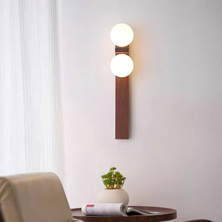 Soren Linear Double-Globe Wall Sconce