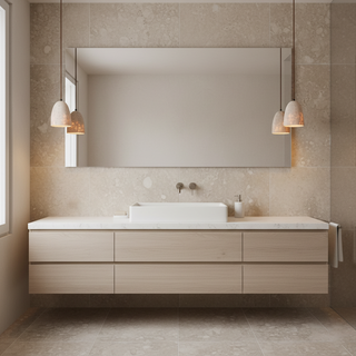 Luminary Stone Wabi-Sabi Travertine Pendant Light