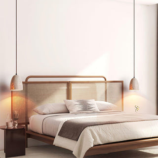 Luminary Stone Wabi-Sabi Travertine Pendant Light