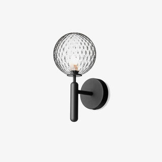 Luna Orb Elegant Glass Wall Light