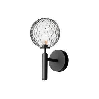 Luna Orb Elegant Glass Wall Light