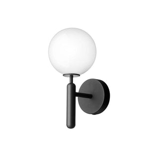 Luna Orb Elegant Glass Wall Light