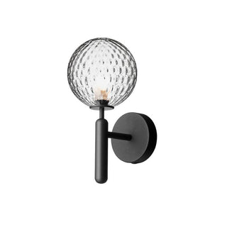 Luna Orb Elegant Glass Wall Light